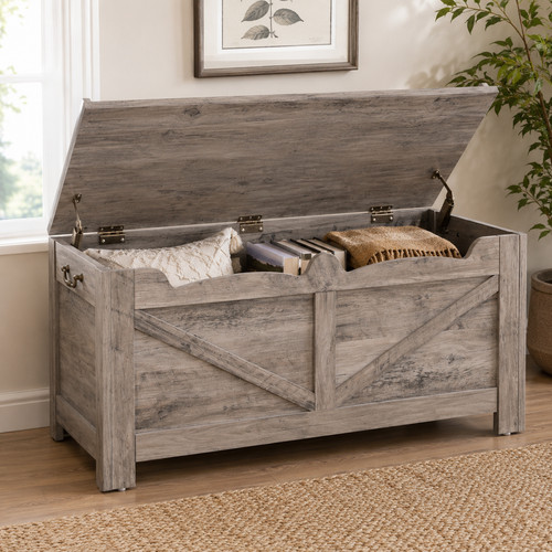 Storage chest wooden - chest,