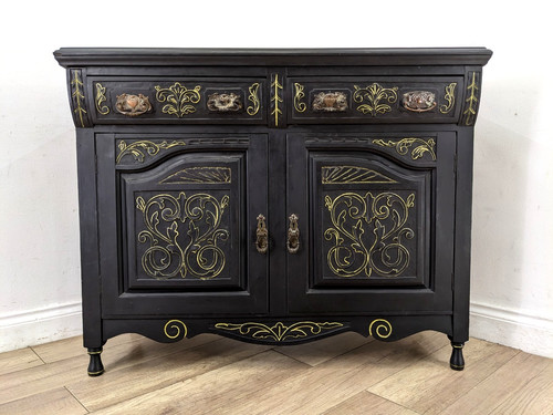 Sideboard vintage oak - vintage,