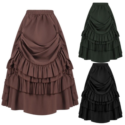 Women gothic victorian - victorian, skirt