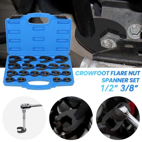 19pcs crowfoot wrench set - crowfoot,