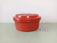 Vintage Tupperware Seal N Serve Container Deep Bowl and Plate 1207, 1252  #229