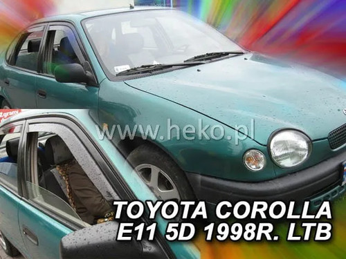 Heko wind deflectors for - heko,