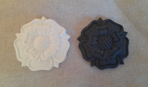 7cm white resin not - a,