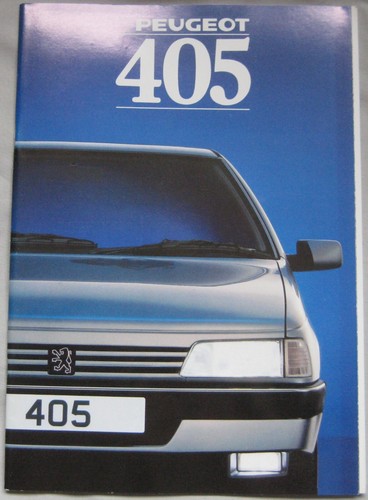 1988 peugeot 405 range - peugeot,