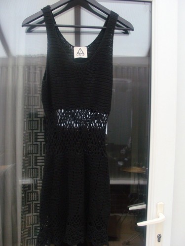 Unif black crochet - unif, knitted