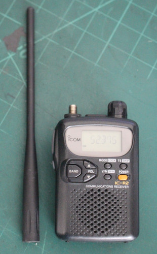 Icom receiver coverage - ic-r2,