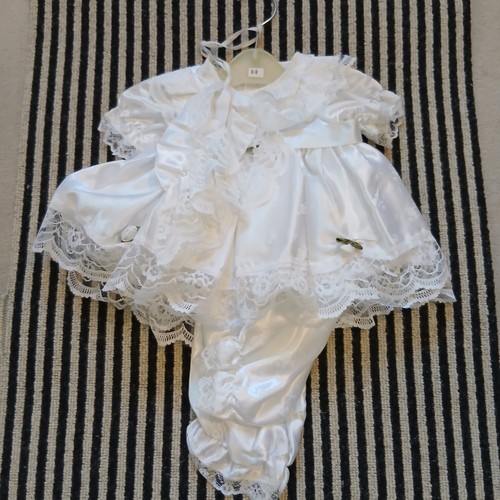 White satin lace girls - &,