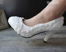 Lace flowers white ivory