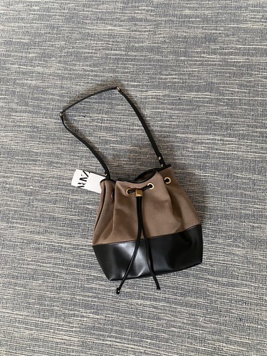 Zara taupe brown black combi - zara,