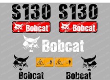 BOBCAT S130 SKID STEER DECAL