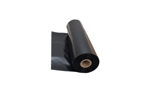 Black layflat poly - black, 400