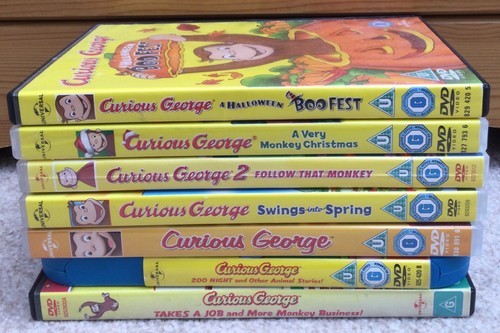 Curious george dvd - x7, cert