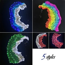 Large Iridescent Silk Glowing