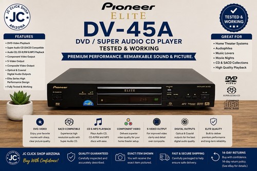 Pioneer elite 45a - dv-45a, dvd