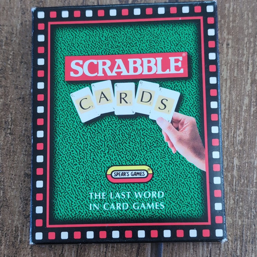 Mattel scrabble cards - mattel, word