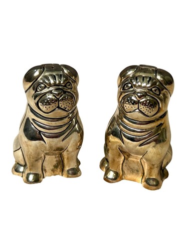 Godinger pug shaped salt - salt, &