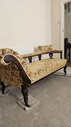 Antique victorian chaise - victorian,