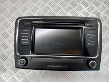 2014 SKODA SUPERB CD RADIO PLAYER HEAD UNIT GENUINE 3T0035156G