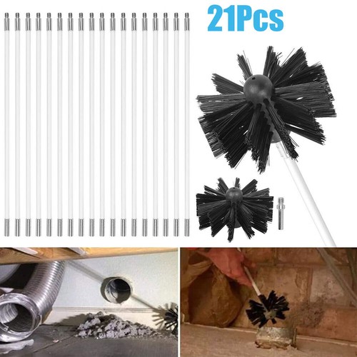 Flexible chimney sweep set - sweep,