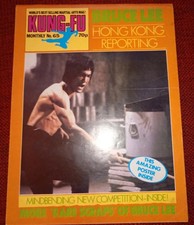 Bruce Lee poster magazine kung