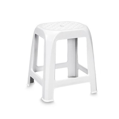 Medium size white plastic - white,