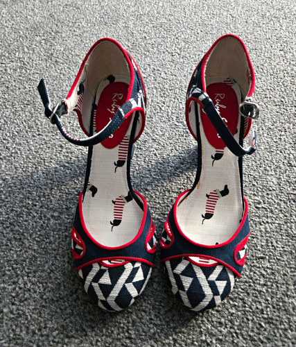 Ruby shoo jeraldine - ruby, navy