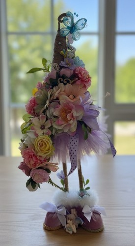 Handmade fairy flower tree - fairy,