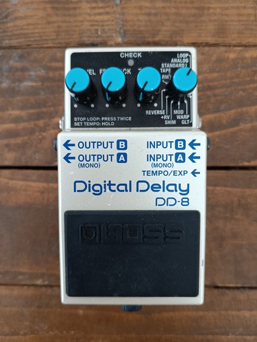 Boss digital delay guitar - boss, dd-8