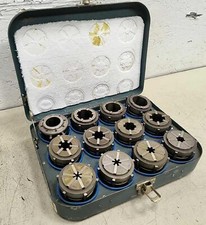 Pratt Burnerd 12 Pc EC MultiSize Chuck Collet Set. EC2-EC13 1/8"- 1.5"