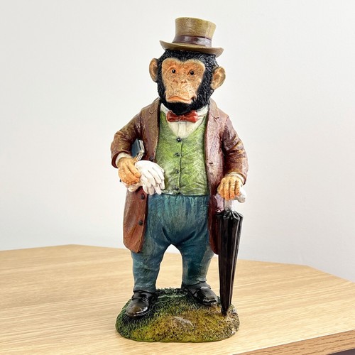 Monkey ornament large statue - monkey,