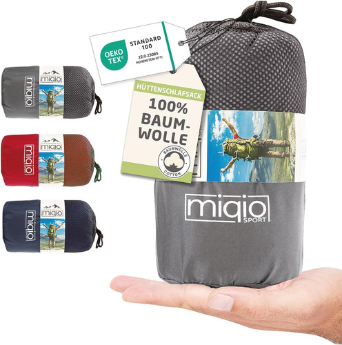 2in1 cotton sleeping bag - 2in1, liner