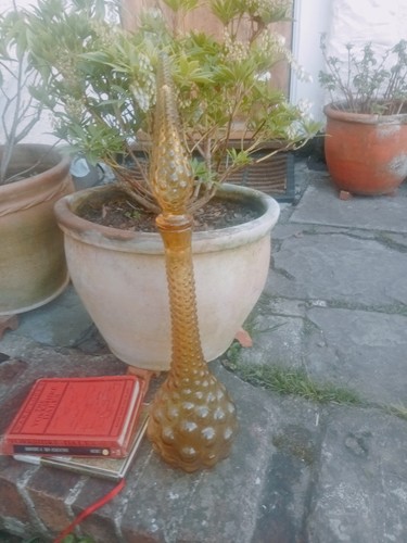 Vintage amber empoli genie - vintage,