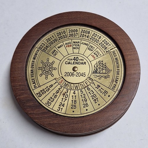 Vintage perpetual calendar - vintage, 40