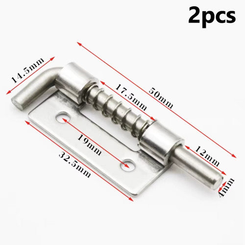 Spring loaded latch pin 304 - spring,