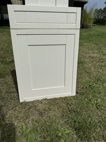 Ivory grained frame style - ivory, in