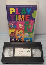 PLAYTIME KIDS' VHS/PAL - Barney, Spot, Fun Song Factory, Singing Kettle