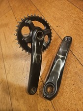(BOOST) Shimano Deore XT FC-M8000-B 1 x 11 Speed Crankset 175mm MTB Chainset