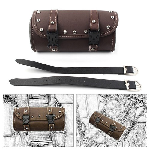 Leather mini retro tool bag - mini,