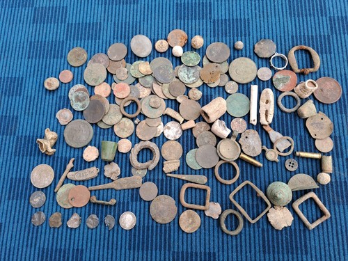 Hammered coins metal detecting - hammered,