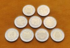UNC 2 EURO Commemorative Coins