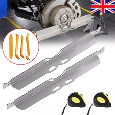 Wheel Alignment Tool Toe Plates Accurate Measurements with 2 Tape Measures