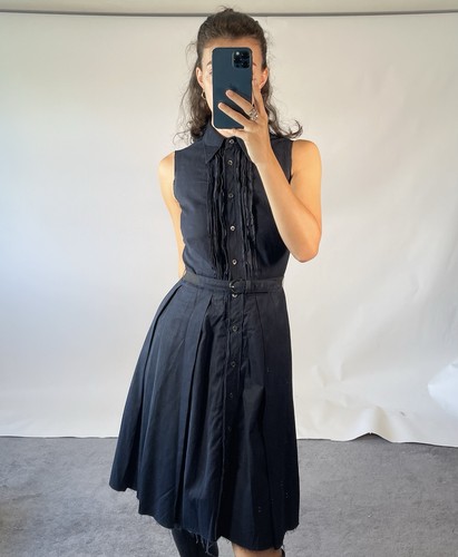 Prada it40 uk8 dress - it40, navy