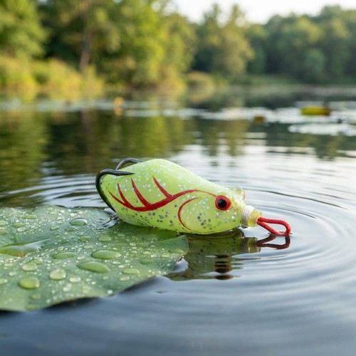 Soft plastic lure silicone - soft,