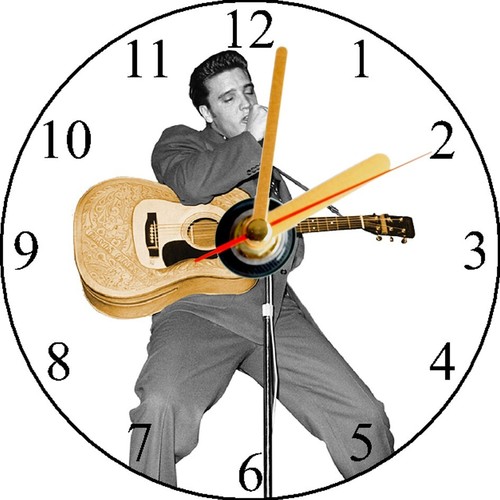 Elvis presley clock 50 - presley, 50's