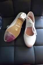 White  Bloch Timestep low heel
