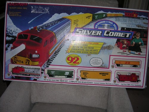 Bachmann train silver - , comet