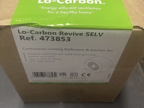 Vent axia carbon - lo-carbon, revive