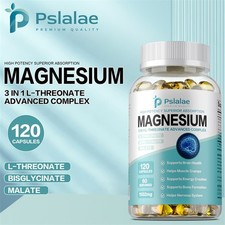 Magnesium - L-Threonate, Bisglycinate, Malate - Brain Health, Memory & Focus