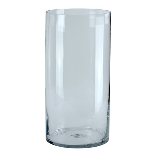 Clear cylinder glass vases - cylinder,