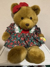 Vintage Nicotoy Christmas Bear